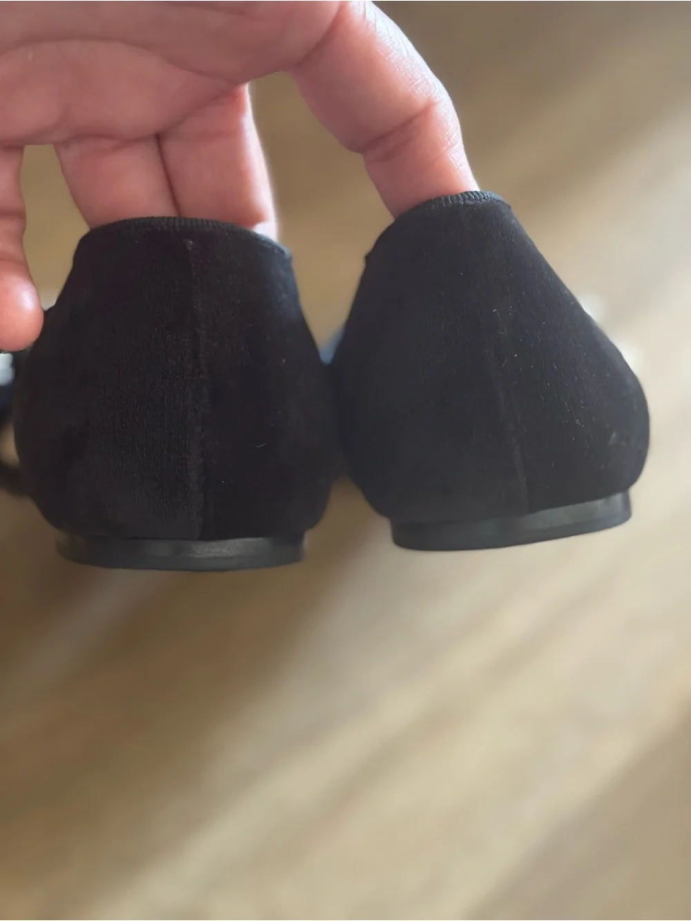 LE MONDE BERYL CLAUDIA SLIPPER Black Velvet IT 38